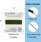 Griffin Nylon Bead Cord Perlseide – Size 2 (0.45mm) – 2 Meters per Card – Stainless Steel Needle Attached – for Knotting Pearls, Gemstones, Crystals and Beads